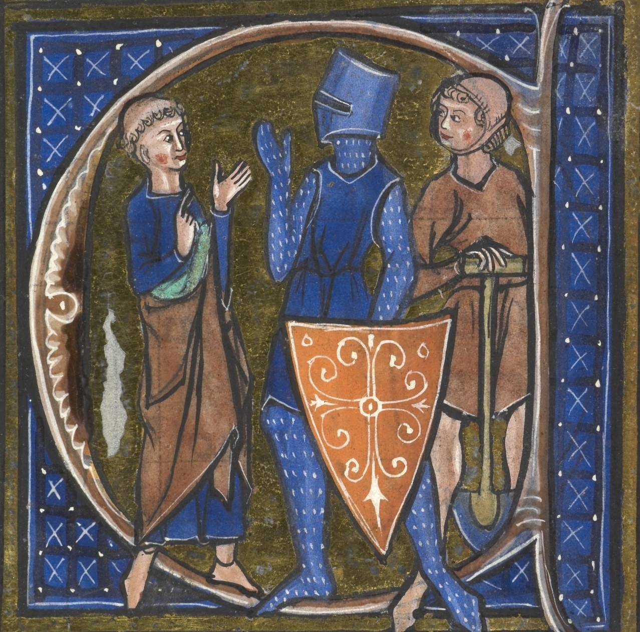 Cleric, Knight, and Workman representing the Three Estates / 表现“三等级”的《神职者、骑士与劳动者》